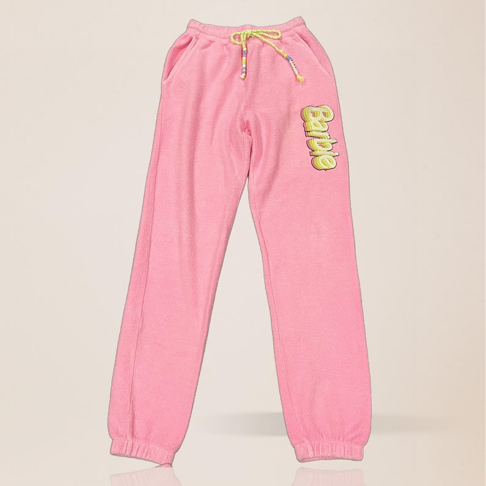 Forever 21 x Barbie Pink Jogger Sweatpants size Medium